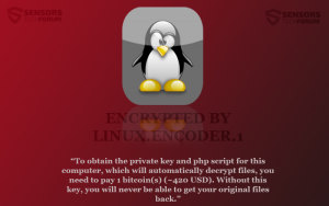 Linux.Encoder.1 fidye yazılımı