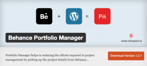 Behance Portfolio Manager