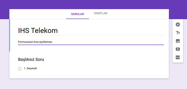 WordPress-Google-Formlar-Ornek