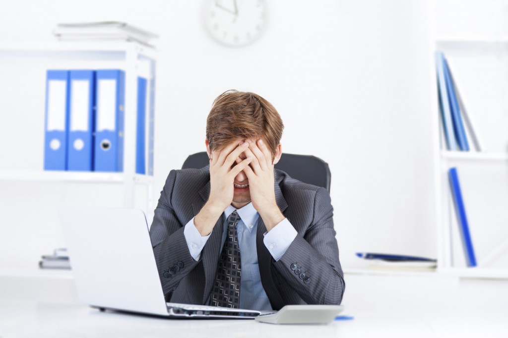 businessman working in the office