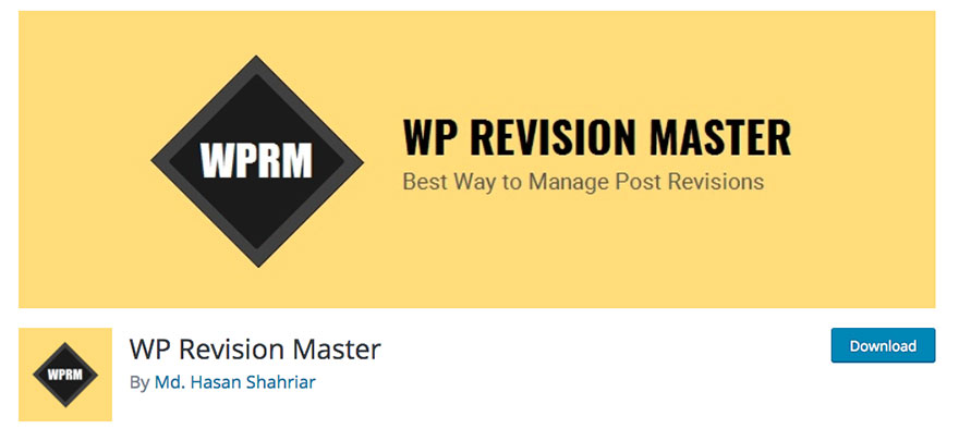 WP-Revision-Master