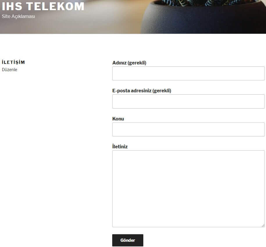 wordpress-iletisim-formu-ornek
