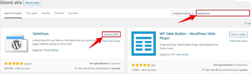 wordpress-tablo-eklentisi-kurulumu-1