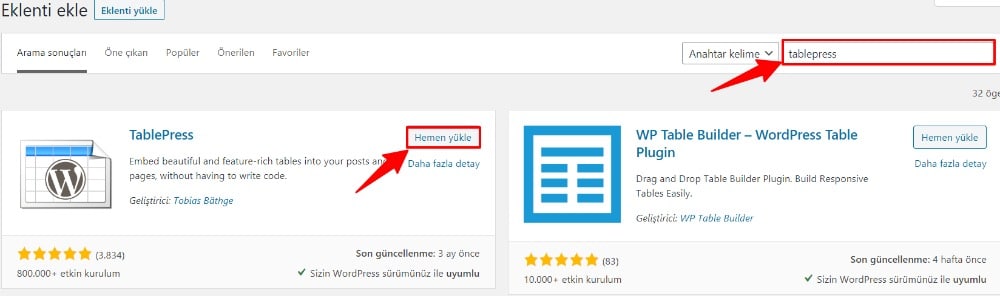 wordpress-tablo-eklentisi-kurulumu-1