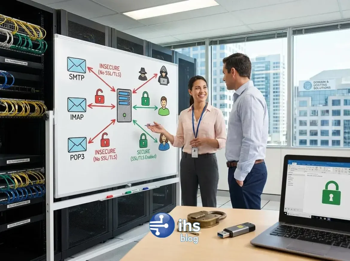 E-posta Sunucuları İçin SSL/TLS Kullanımının Önemi (SMTP, IMAP, POP3)
